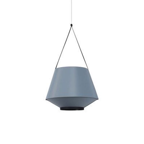 Suspension Carrie Small Tissu Bleu / Ø 45 X H 82 Cm - Lin - Forestier