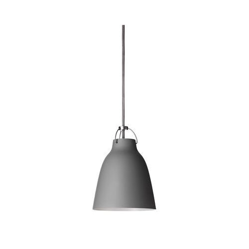 Suspension Caravaggio Small Métal Gris / Ø 16,5 Cm - Lightyears