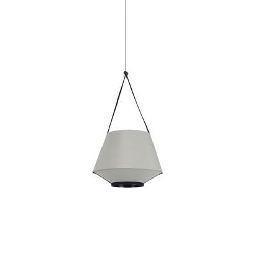 Suspension Carrie Xs Tissu Vert / Ø 35 X H 62 Cm - Lin - Forestier