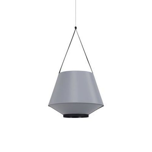 Suspension Carrie Small Tissu Gris / Ø 45 X H 82 Cm - Lin - Forestier