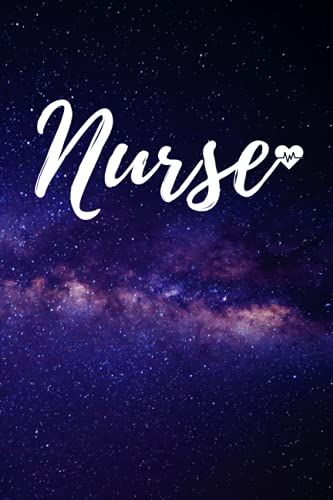 Nurse Ruled Notebook/ Journal: Rn, Cna, Lpn, Galaxy Milky Way (Nurse Notebook: Galaxy Series)