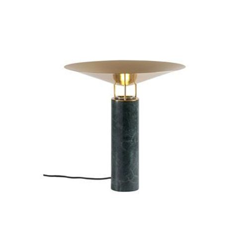 Lampe De Table Rebound Métal Pierre Vert / Ø 40 X H 39,4 Cm - Carpyen