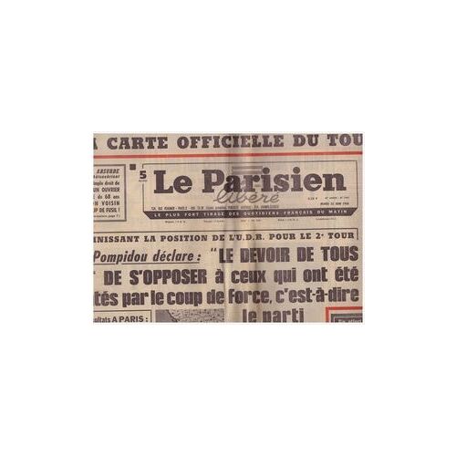 Le Parisien Libéré N°7407 Du 25 06 1968