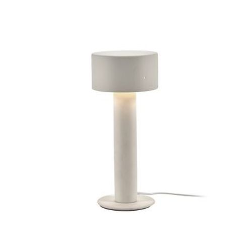 Lampe De Table Clara 02 Céramique Blanc Beige / Grès - Ø 14,5 X H 34,5 Cm - Serax