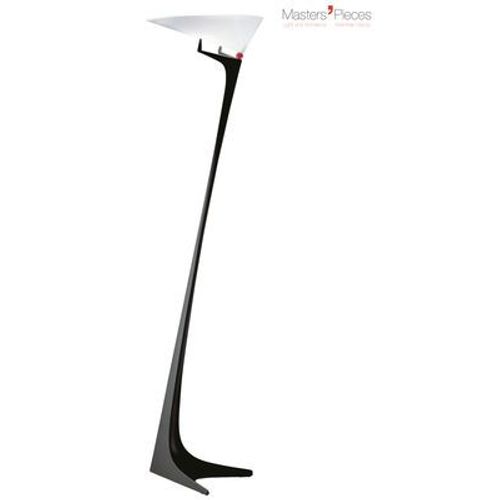 Lampadaire Masters' Pieces - Montjuic Plastique Blanc Noir / 1990 - Artemide