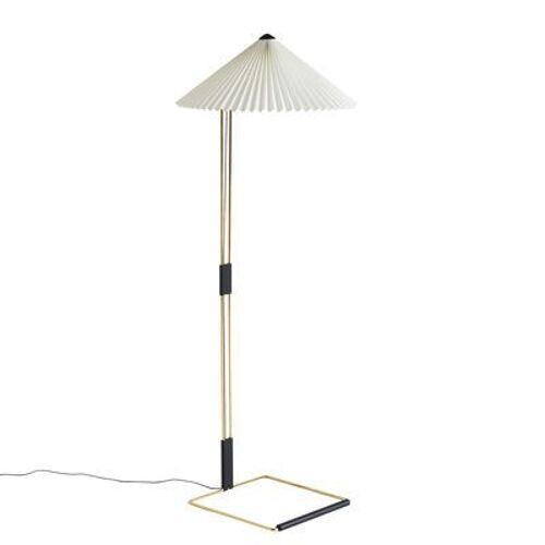 Lampadaire Matin Tissu Blanc / Ø 50 X H 129 Cm - Hay