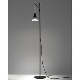 Lampadaire Vigo Métal Verre Noir / Led - Artemide