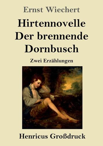 Hirtennovelle / Der Brennende Dornbusch (Großdruck)