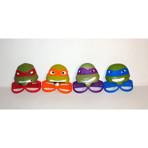 Tortue Ninja Jouet Lunettes Masque Macdo Serie Complete 4 Couleurs