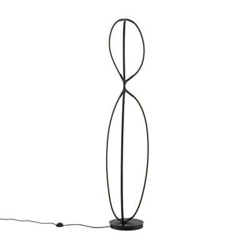 Lampadaire Arrival Led Métal Noir / Aluminium - H 192 Cm / Bluetooth - Artemide
