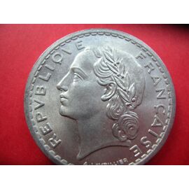 5 Francs 1945 En État Splendide