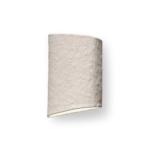 Applique Earth Papier Blanc / Papier Mâché Recyclé - L 31 X H 45 Cm - Serax