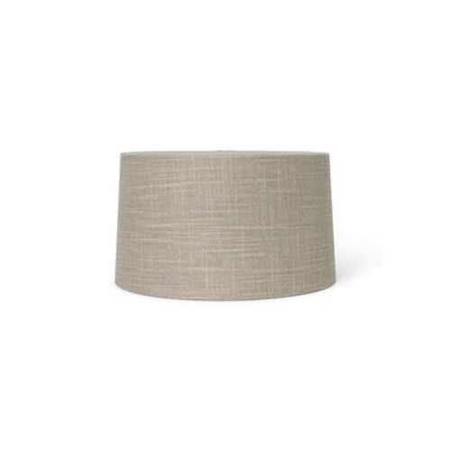 Abat-Jour Eclipse Short Tissu Gris Beige / Ø 33 X H 18.5 Cm - Ferm Living