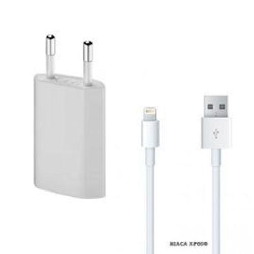 Chargeur Adaptateur Secteur Et Cable Usb Pour Iphone 6/6plus Blanc Xpos®