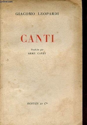 Canti.