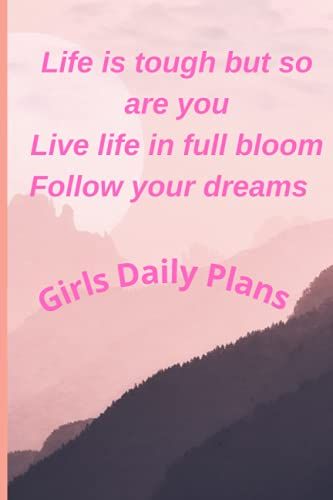 Girls Daily Plan: Notebooks For Women & Girls,Inspirational Journal,Always Remember You Are Braver Than You Believe,Diary For Women & Teenage Girls To ... Prompts For Self Exploration, Imaginative Th