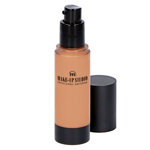 Make Up Studio - Fluid Foundation No Transfer - Orientalolive Font De Teint Fluide Font De Teint Fluide - Oriental Olive 35 Ml 