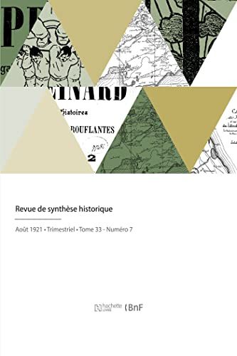 Revue De Synthèse Historique