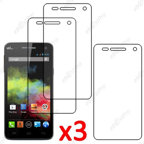 Ebeststar ® Lot X3 Protection Film D'écran Anti Rayures Anti Traces Pour Wiko Rainbow, Rainbow 4g