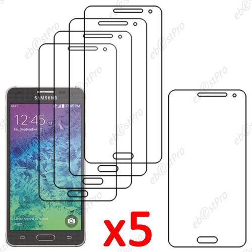 Ebeststar ® Lot X5 Film Protection D'écran Anti Rayures Protecteur Transparent Pour Samsung Galaxy A7 Sm-A700f