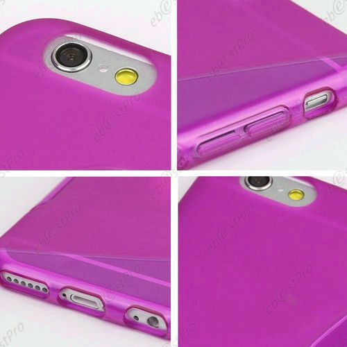 Ebeststar ® Etui Housse Coque S-Line Silicone Protection En Gel Pour Apple Iphone 5s, 5, Couleur Violet + Film Protection D'écran