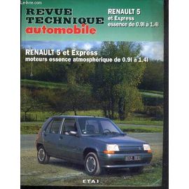 Revue Technique Automobile - Renault 5 Et Express Essence De 0.9l À 1.4l - Cip 711.1