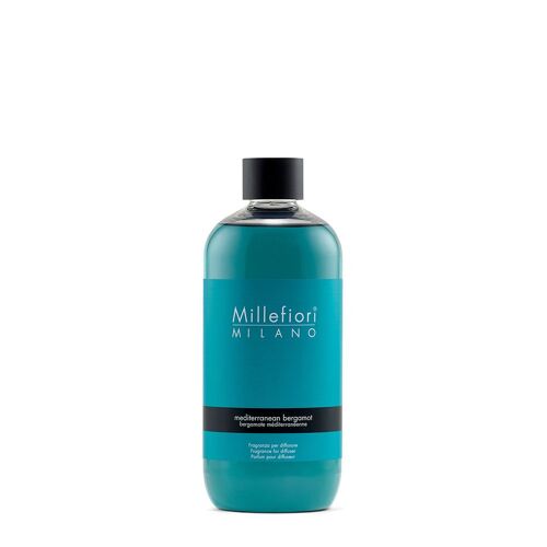 Millefori - Recharge Diffuseur À Bâtonnets, Bergamote Méditerranéenne Bâtonnets 500 Ml