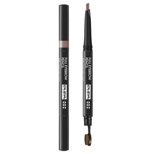 Pupa Milano - Full Eyebrow Pencil Crayon Sourcils 002 - Brown .2 G 