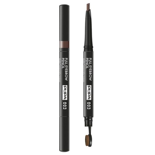 Pupa Milano - Full Eyebrow Pencil Crayon Sourcils 003 - Dark Brown 1 Unité 