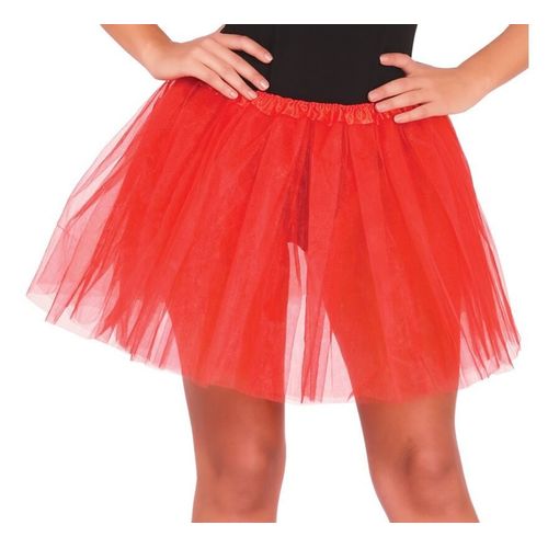 Tutu Rouge Avec Volants