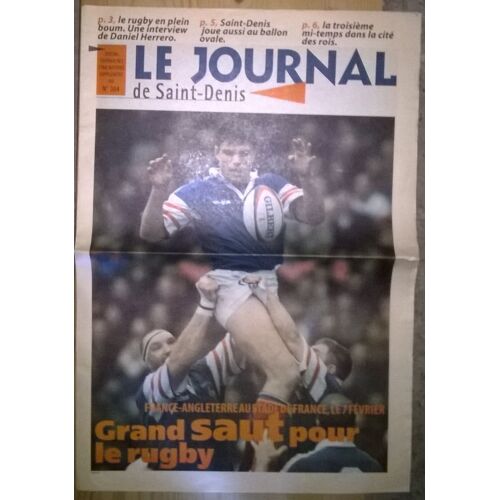 Le Journal De Saint Denis.  N° 1 : Spécial Tournoi Des 5 Nations.
