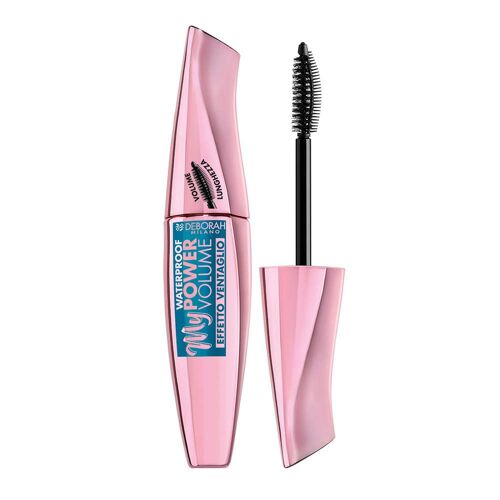 Deborah Milano - Mascara My Power Volume Waterproof Mascara Black Wp 80 Ml 