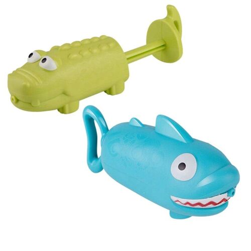 Jouets Animaux Pour Enfants, Natation D'Été, Mignon Crocodile Requin, Écureuil, Pull-Out, Garçons Et Filles, Jouet De Plage