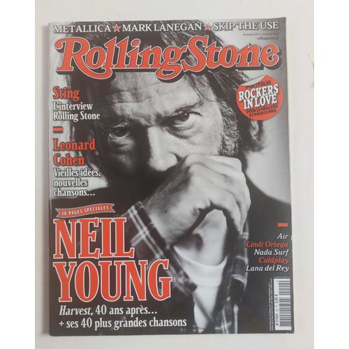 Revue Rolling Stone N° 40 Neil Young