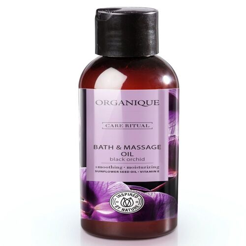 Organique Cosmetics - Huile De Bain Et Massage À L'orchidée Noire 125 Ml 