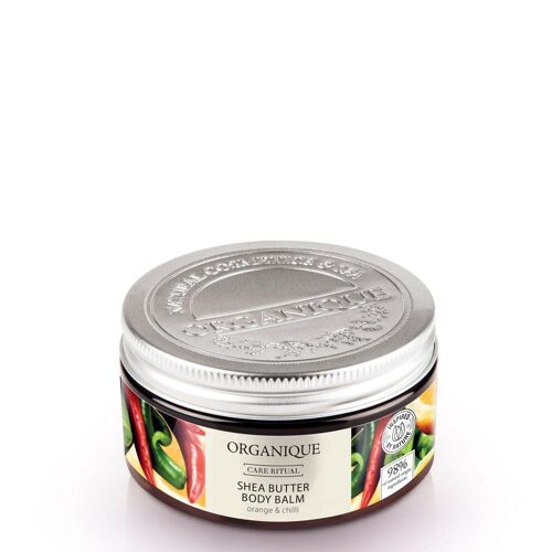 Organique Cosmetics - Baume Corporel Au Beurre De Karité Orange&piment 100 Ml 