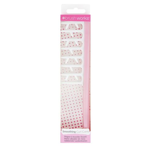 Brushworks - Peigne Spécial Boucles Cheveux 1 Unité 