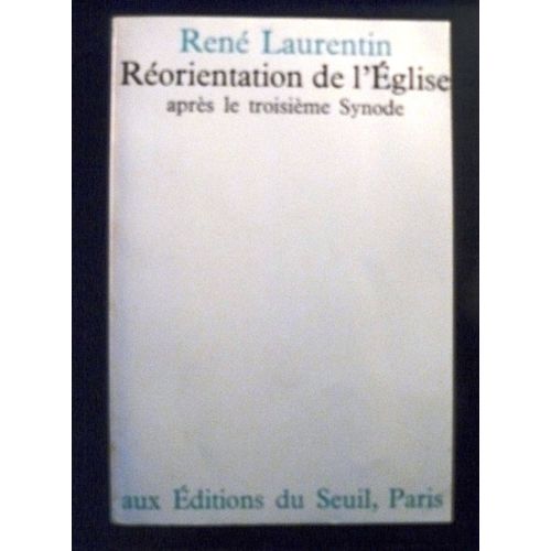 Réorientation De L'eglise Après Le Troisième Synode