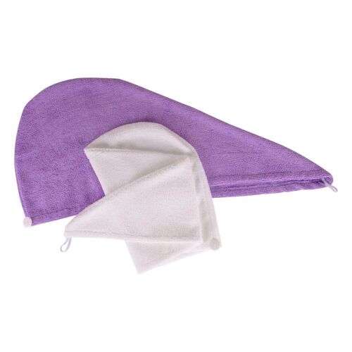 Brushworks - 2 X Serviettes Microfibre Cheveux Nettoyage De La Peau 1 Unité 