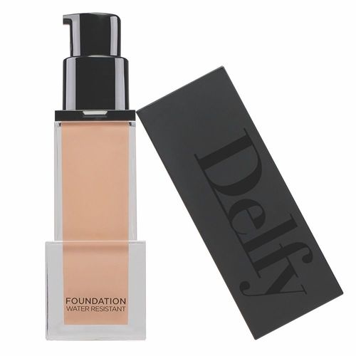 Delfy - Cappuccino 10 Fond De Teint Waterproof Fond De Teint De Delfy - Imperméable Etcrémeux De Qualité Professionnelle, 35ml 35 Ml 