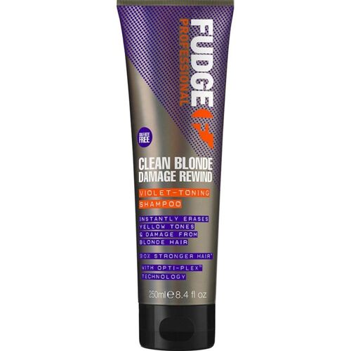 Fudge - Clean Blonde Damage Rewind Violet-Toning Shampoo Shampooing 250 Ml 