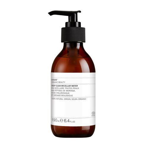 Evolve - Deep Clean Micellar Water Eau Micellaire Nettoyage Profond 190 Ml 