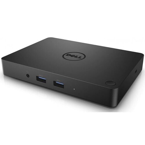 Dell Dock WD15 - Station d'accueil - USB-C - VGA, HDMI, Mini DP - 1GbE - 130 watt - pour Latitude 5175 2-in-1, 5280, 5480, 5580, 72XX, 7480; XPS 12 9250, 13 9350, 15 9550