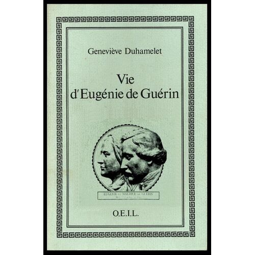 Vie D Eugenie De Guerin