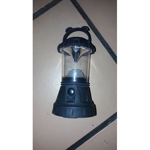 Lampe lanterne tres lumineuse leds puissantes de camping d appoint de travail exterieur ou de chevet style pratique 20x8 cm eclairage blanc