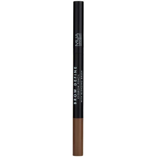 Mua - Eyebrow Pencil&brush Crayon Sourcils Mid Brown 3 G 