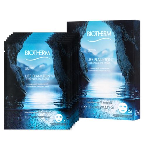 Biotherm - Life Plankton Masque Tissu Hydratant Tous Types De Pea Ux 162 Ml 
