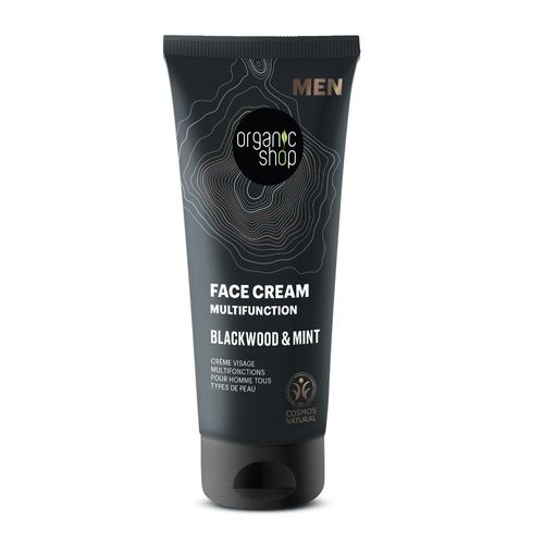 Organic Shop - Crème Visage Multifonctions Pour Homme Certifiée Naturel 75 Ml 