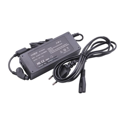 vhbw chargeur, câble d'alimentation compatible avec Dell Inspiron 4150, 4200, 5000, 7500, 8000, 8100, 8200 notebook, ordinateur portable