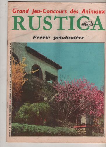 Rustica Hebdomadaire N 8 De 1967